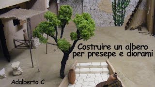 Realizzazione di un albero per diorami e presepi [upl. by Boorman]