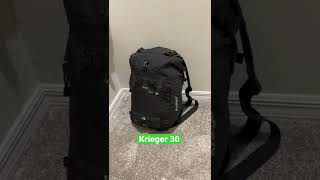 Can a Kriega 30L dry bag fit a full face motorcycle helmet [upl. by Imuyam744]