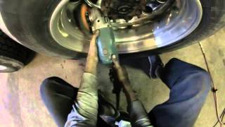 Evans Detailing and Polishing how to polish a reardrive wheel on a Semi [upl. by Attlee]