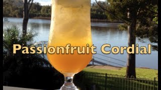 Passionfruit Cordial Thermochef Recipe cheekyricho [upl. by Island825]