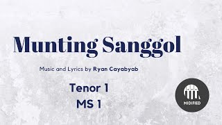 Munting Sanggol  Ryan Cayabyab Tenor 1 amp MS1 [upl. by Low]