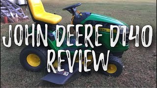 John Deere D140 Walkaround Review [upl. by Korrie453]