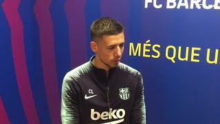 Lenglet quotLa humildad de Messi hace más grande su leyendaquot [upl. by Ulises292]