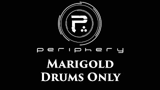 Periphery Marigold DRUMS ONLY [upl. by Sairahcaz591]