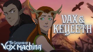 Vax and Keyleths Love Story  The Legend of Vox Machina [upl. by Rico]