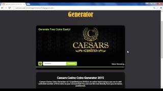 Caesars Casino Cheat Engine Get Free Unlimited Coins [upl. by Helbonnas]