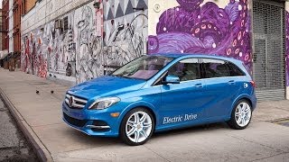 2015 MercedesBenz BClass Electric Drive Review Outside amp Inside [upl. by Aissyla487]