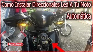 Como Instalar Direccionales Led A Una Moto  Agility 125 [upl. by Avery]