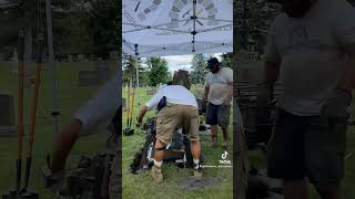 Grave of Catharine 18391894 amp James 18311875 Fergison gravestone restoration timelapse [upl. by Aksoyn]