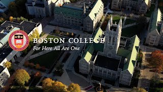 For Here All Are One  Boston College [upl. by Adidnac]