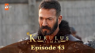 Kurulus Osman Urdu I Season 5  Episode 43 [upl. by Naahsar]