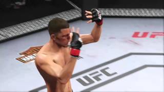 STOCKTON SLAP KNOCKOUT  by Nate Diaz  EA SPORTS™ UFC® 2 [upl. by Dicky973]