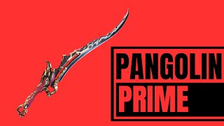 Warframe 2023 Pangolin Prime Build [upl. by Bigg]