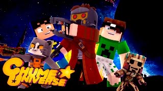 Minecraft GUARDIÕES DA GALÁXIA EM PERIGO Chume Universe 3 [upl. by Novek]