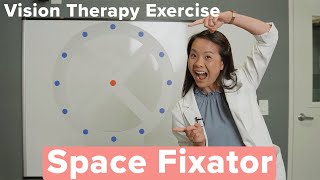 👀 A Vision Therapy Exercise To Improve Eye Tracking  Space Fixator [upl. by Jamie569]