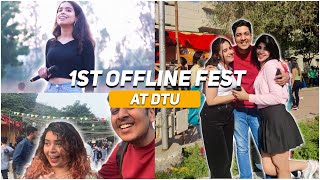 Roasting NSUT at DTU Fest🔥 Harshgujral Standup  DTU Vlog2 [upl. by Einittirb]