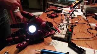 New Iron Man Repulsor Demo [upl. by Mansoor890]