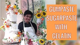 Gumpaste with Gelatin When to use Gumpaste advantage and storage Vlog 43 by Marckevinstyle [upl. by Kei780]