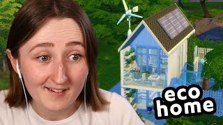 i tried building a fully selfsustaining eco home in the sims [upl. by Fezoj521]