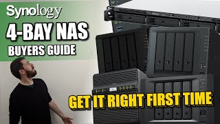 Synology 4Bay NAS Buyers Guide  DS923 vs DS423 vs DS420j vs DS423 vs RS422 vs DS418 vs RS822 [upl. by Obbard]