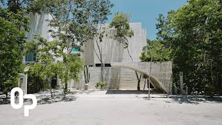 Inside a Livable Sculpture In Tulum  Ep 15 OPEN PLAN  House Tour [upl. by Aldred]