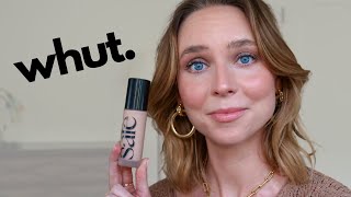 Saie Glowy Super Skin Foundation Review [upl. by Peacock222]