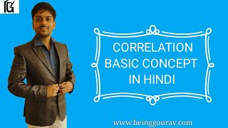 Correlation Basic Concepts in Easy Way in Hindi [upl. by Oirasan]