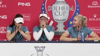 2024 Solheim Cup Team Europe [upl. by Litnahc586]