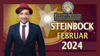 STEINBOCK  FEBRUAR MONATSHOROSKOP  ZEHNSTERN ASTROLOGIE  ENMANUEL VON ZEHNSTERN [upl. by Aztiraj853]