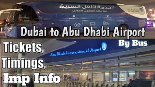 Dubai to Abu Dhabi Airport by Bus  Wizz Air Terminal and Boarding  Al Dhabi Lounge at Airport [upl. by Ssej]