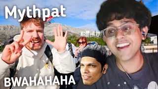 Mythpat In New Mrbeast Video  My Reaction [upl. by Arbuckle89]