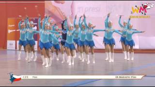 World Champion Majorettes Sport 2015 BATON Seniors March [upl. by Levon]