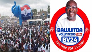 REPORTING LIVE FROM RATTERY PARK NPP Launches Bawumia Volunteers 2024 [upl. by Eustace999]