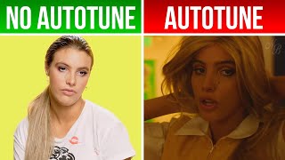 Lele Pons Celoso  AUTOTUNE VS NO AUTOTUNE Genius [upl. by Arocal]