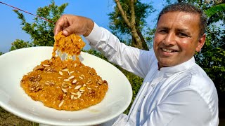 Multani Sohan Halwa Recipe  How To Make Multani Sohan Halwa at Home  Village Food Secrets [upl. by Nanon]