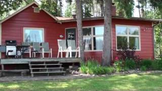 Red Cabin on Seagull Lake [upl. by Kenway]