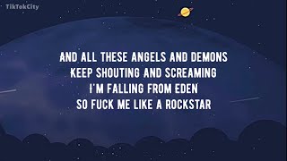 jaden angels and demons lyrics  jaden hossler  Tiktok [upl. by Hamrnand]