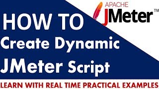 How to create Jmeter Script as Dynamic  User Defined Variables [upl. by Nowed518]