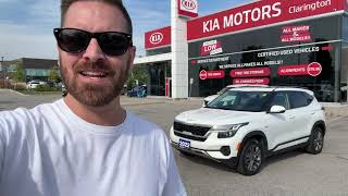 Kia Seltos EX Review at Clarington Kia [upl. by Mcferren349]