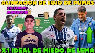 ✅😱ALINEACION de LUJO  Asi será el X1 de PUMAS para el CL 2024 con los REFUERZOS BOMBA [upl. by Inavoj95]