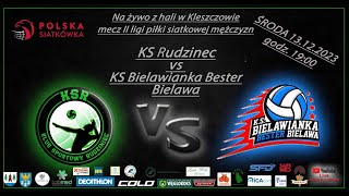 Mecz 2 ligi piłki siatkowej mężczyzn KS Rudziniec vs KS Bielawianka Bester Bielawa [upl. by Eiddal]