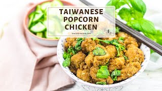 Low Carb Taiwanese Popcorn Chicken Recipe [upl. by Schlessel]