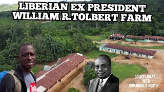 INSIDE LIBERIAN EX PRESIDENT WILLIAM R TOLBERT FARM Bong County Liberia [upl. by Phillipp]