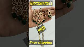 Beautiful jewellery collection255 shortvideo viral trending youtubeshorts ytshorts jewellery [upl. by Valenza355]