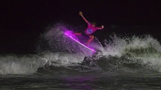 2016 Anglet Surf de Nuit Highlights Fun Surf and Cool Maneuvers in Anglet [upl. by Edelsten514]