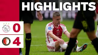 Highlights Ajax  Feyenoord  Eredivisie [upl. by Dysart]