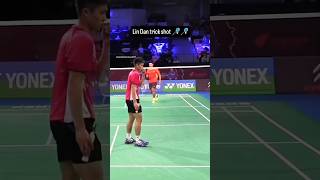 watch this epic Trick shot by Lin Dan youtubeshorts shorts [upl. by Eniamrehc]