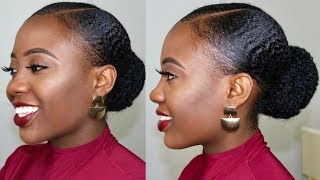 4C Natural Hair Stays Slick Down for ONE WEEK😲 How To Stop Gel From Flaking Tutorial [upl. by Keri926]