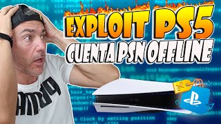 PS5 PIRATEADA Como activar una Cuenta PSN OFFLINE en Ps5 403 o Similar [upl. by Siurtemed]