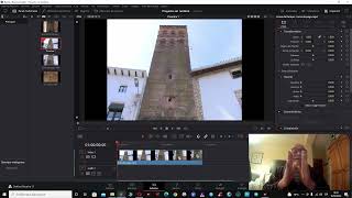 Davinci Resolve convertir 4 3 en 16 9 [upl. by Malamut]